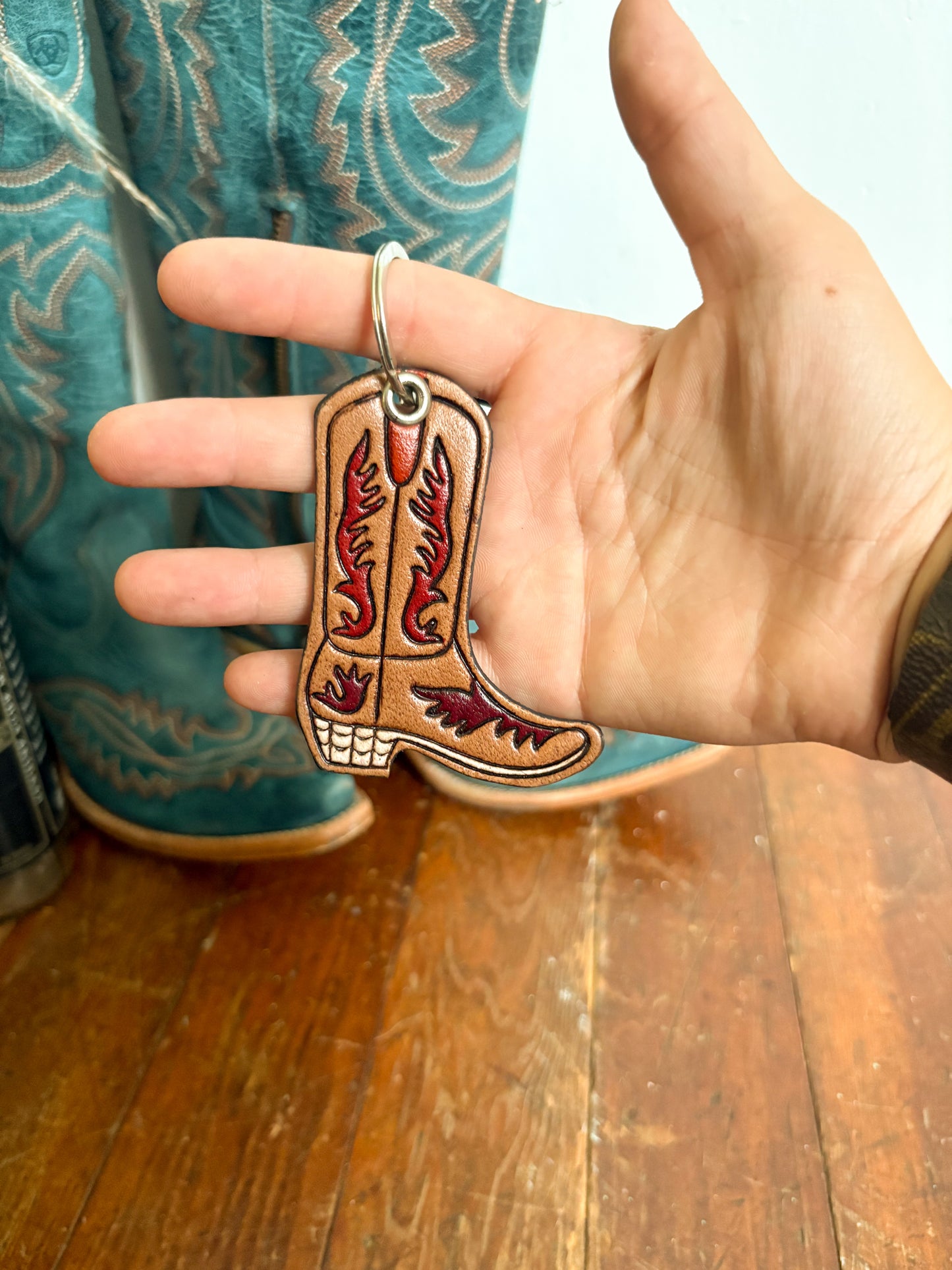 COWBOY BOOT KEYCHAIN