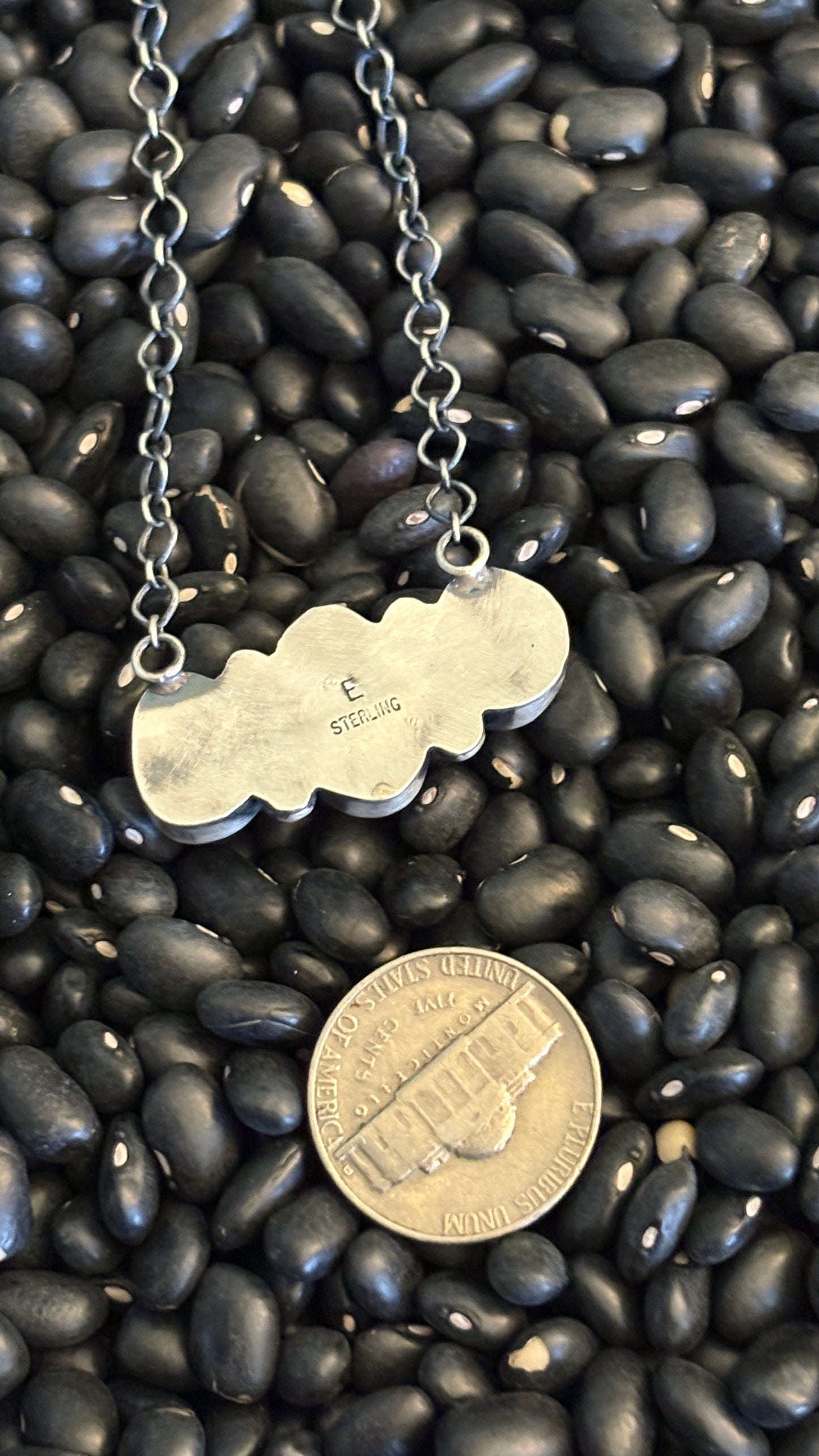 3 STONE TURQUOISE NECKLACE