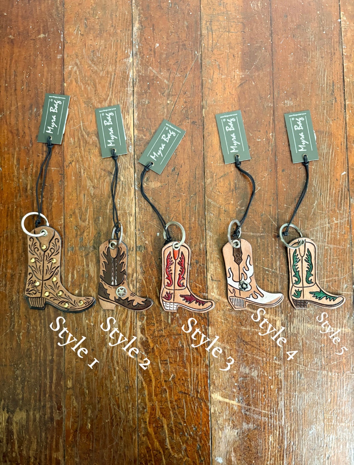 COWBOY BOOT KEYCHAIN