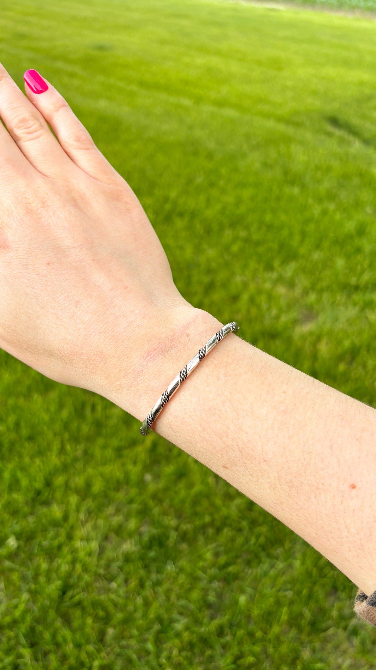 ROPE TWIST CUFF STYLE 2