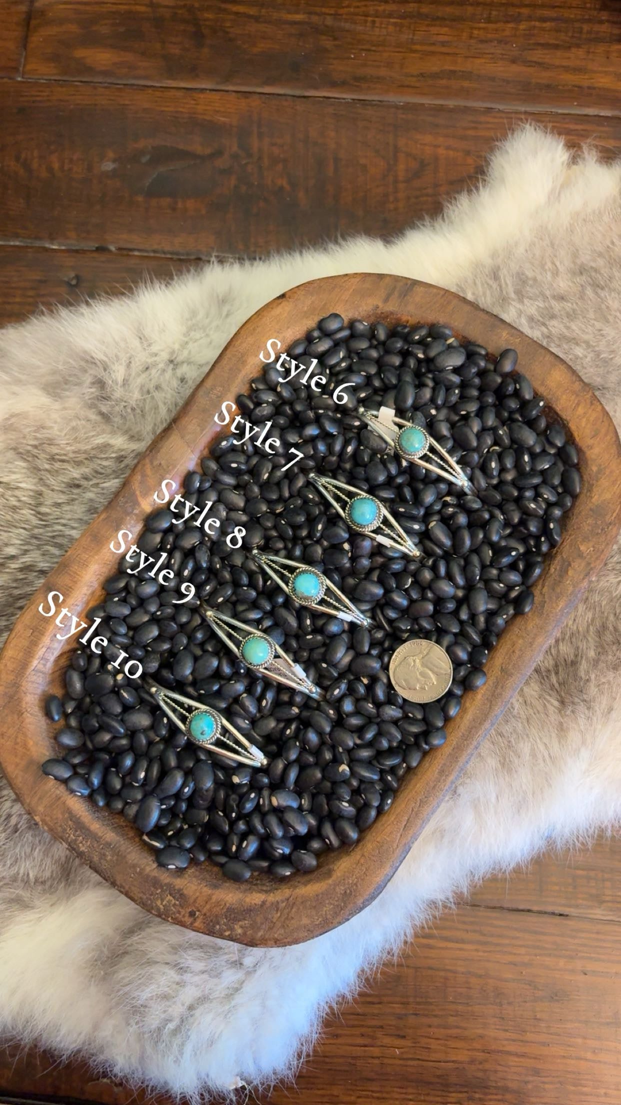 TURQUOISE CUFF BY ESTHER WHITE