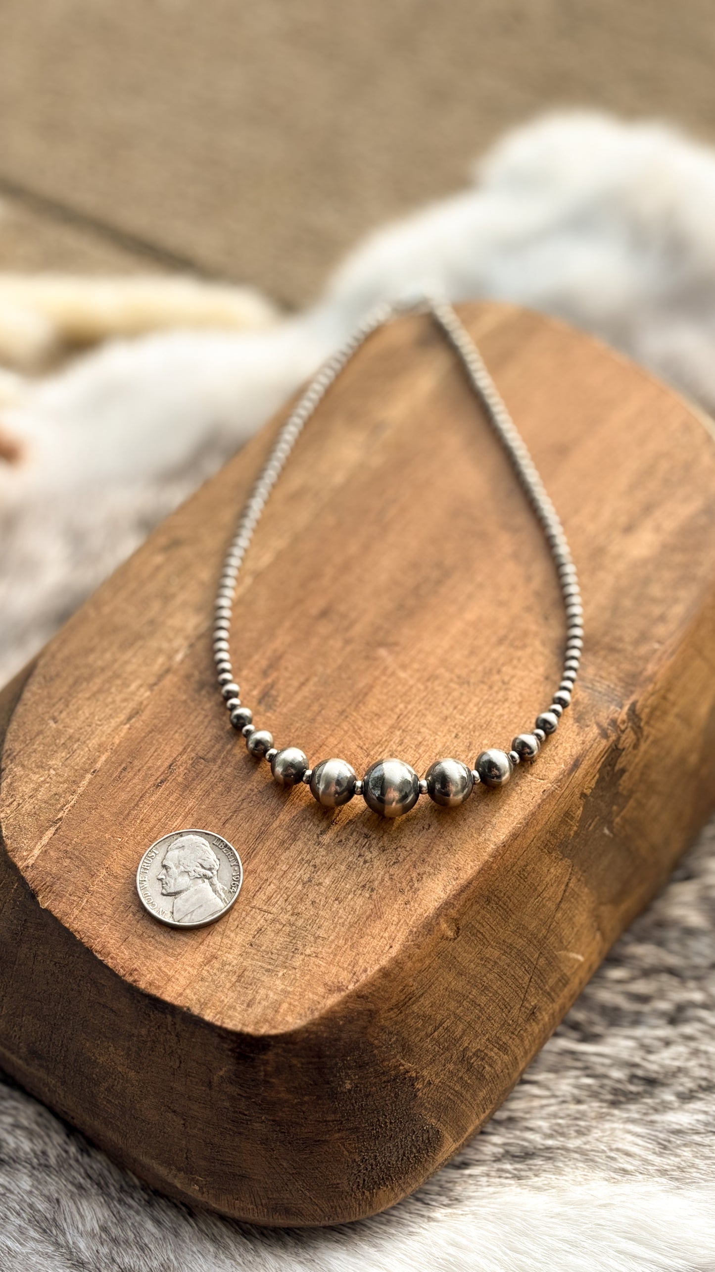 BIG PAPA GRADUATED PEARL CHOKER - MADE TO ORDER