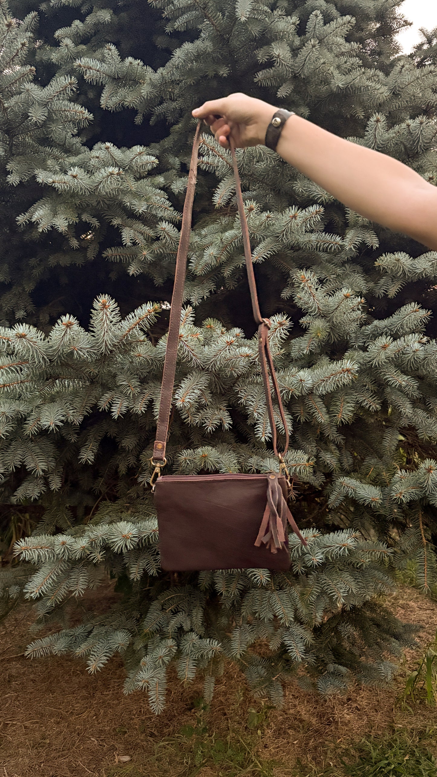 UPCYCLED LV CROSSBODY BAG - STYLE 9