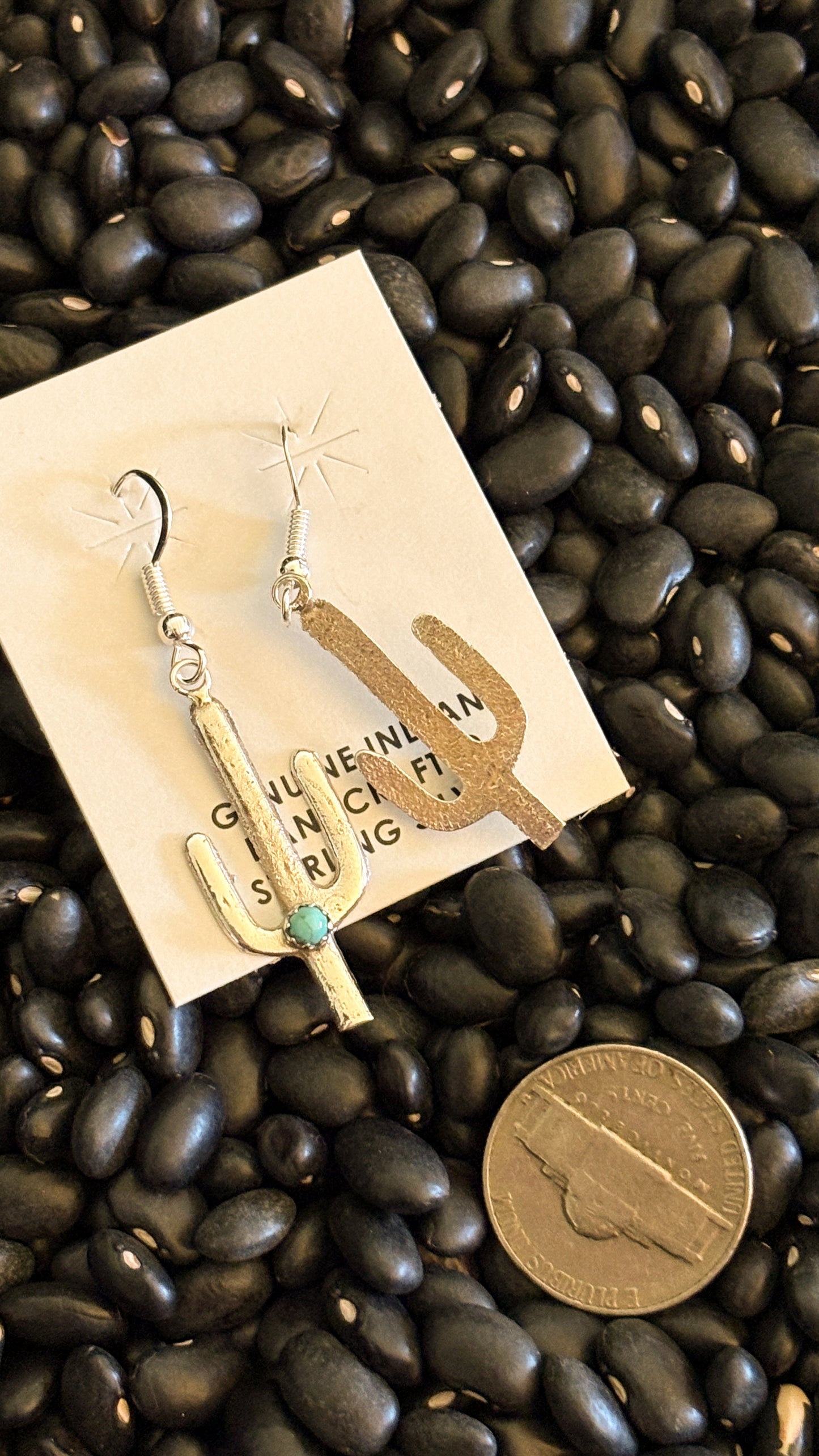 CACTUS DANGLE EARRINGS