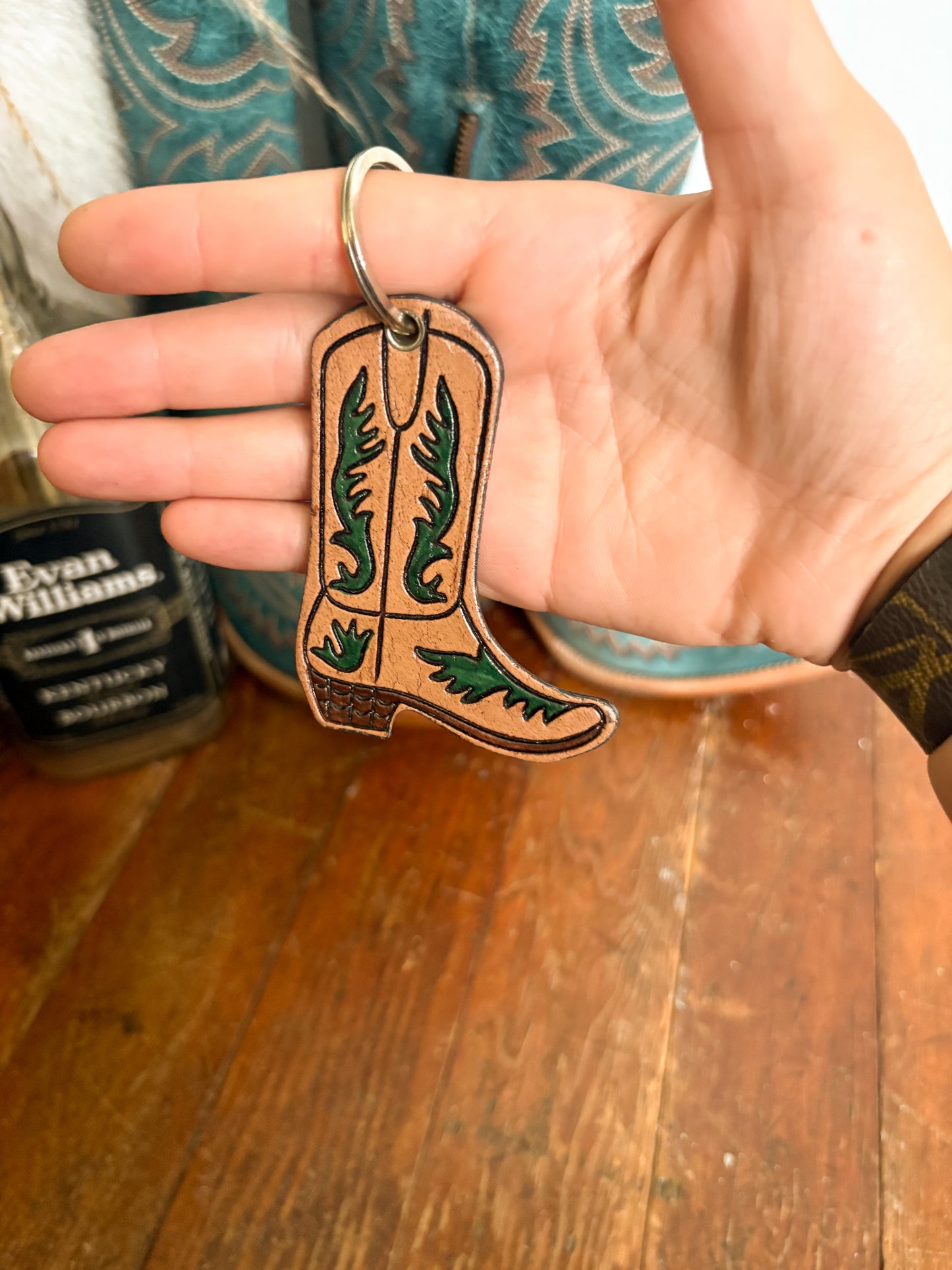 COWBOY BOOT KEYCHAIN