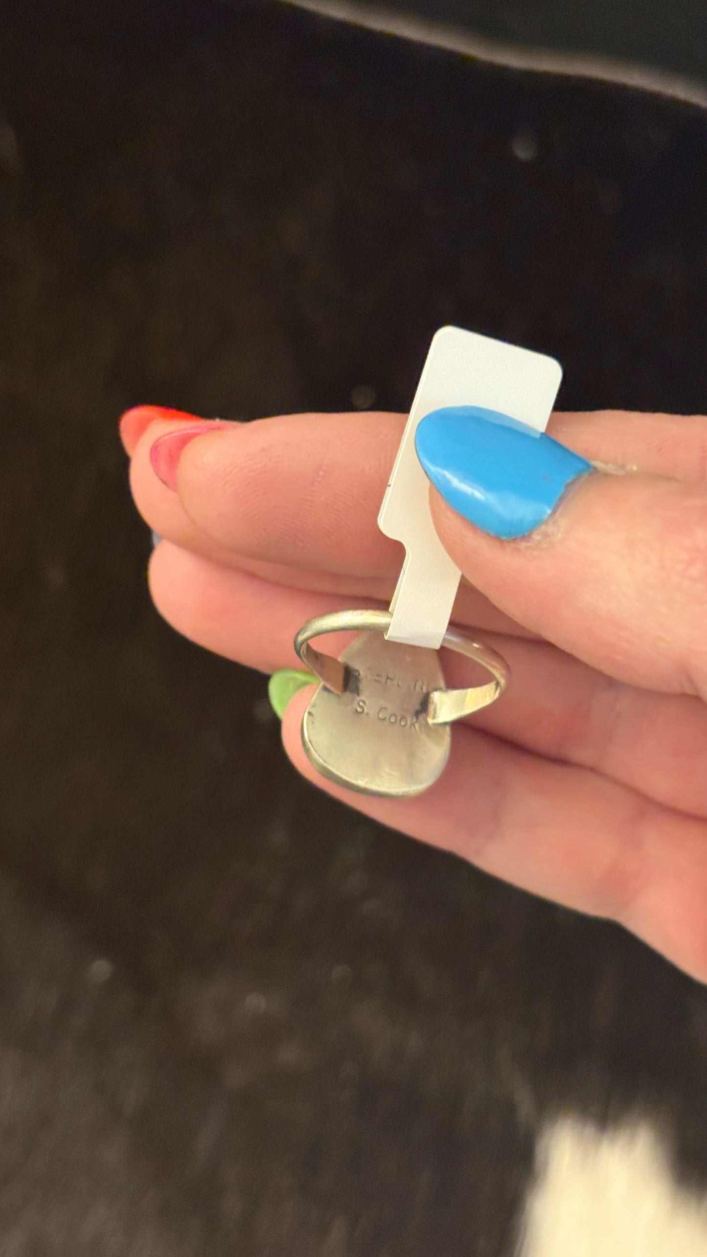 WHITE BUFFALO RING