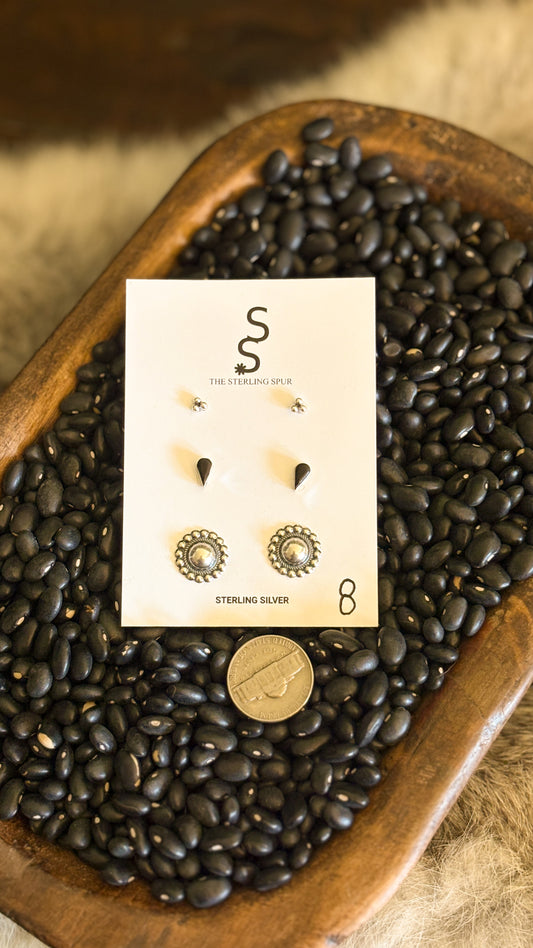 SMALL EARRING 3 PACK - PACK #8