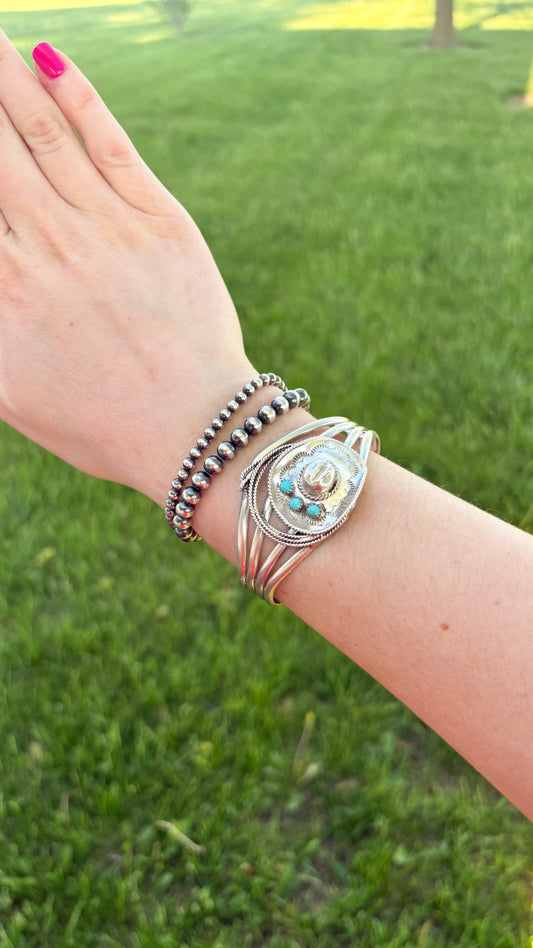COWBOY HAT CUFF BY BOBBY PLATERO