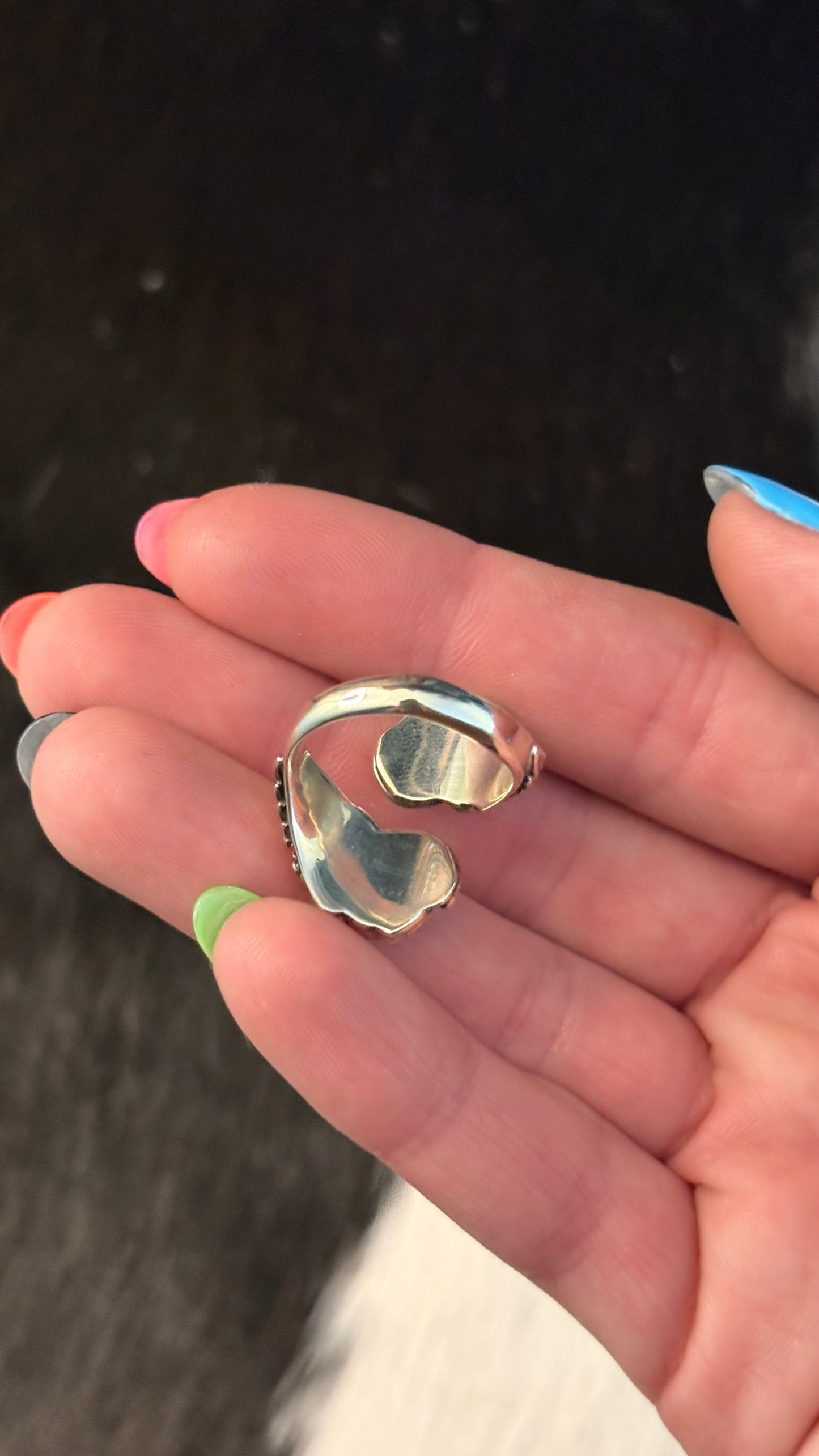 KINGMAN TURQUOISE WRAP RING
