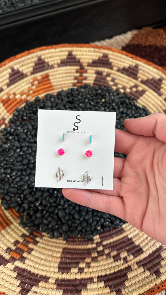 SMALL EARRING 3 PACK - #1