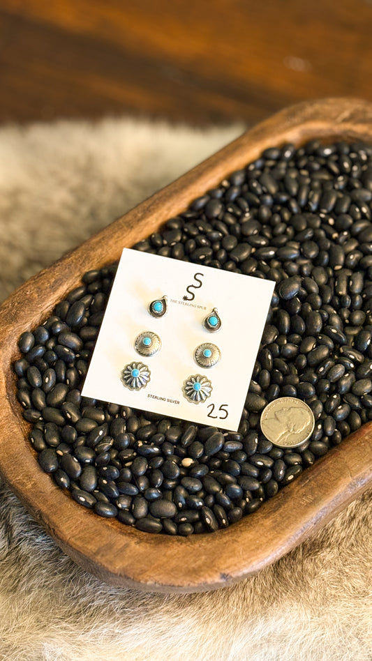 SMALL EARRING 3 PACK - PACK #25