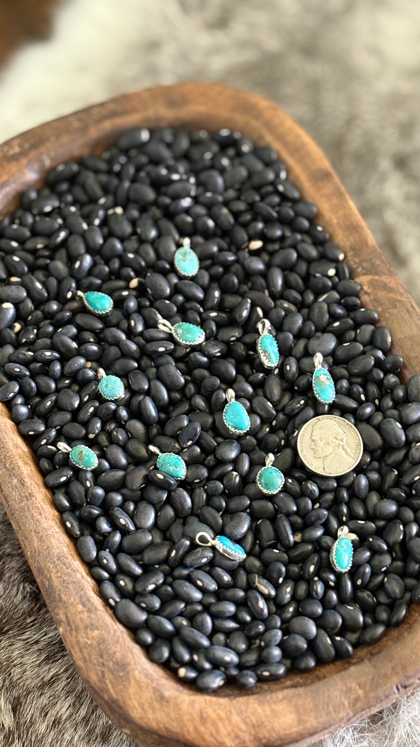 MINI TURQUOISE PENDANT