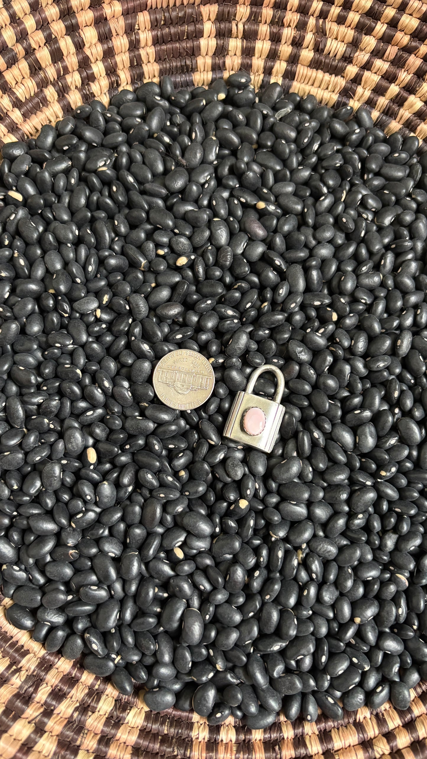 PINK CONCH LOCKET PENDANT BY LEROY JAMES