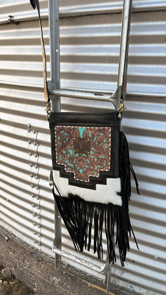 UPCYCLED LV CROSSBODY BAG - #16