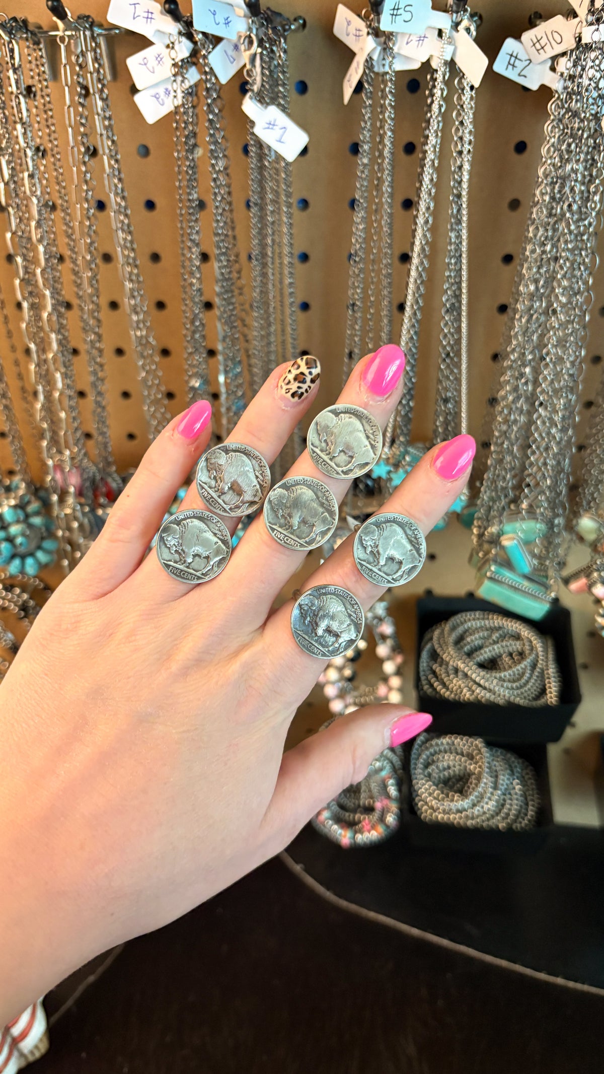 BUFFALO NICKEL RING