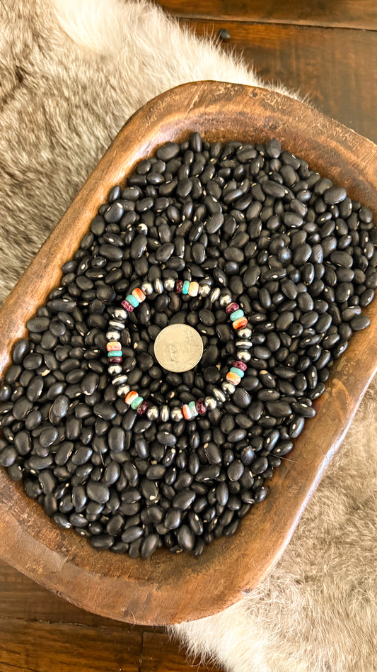 THE JENSEN STRETCH BRACELET - MULTI STONE