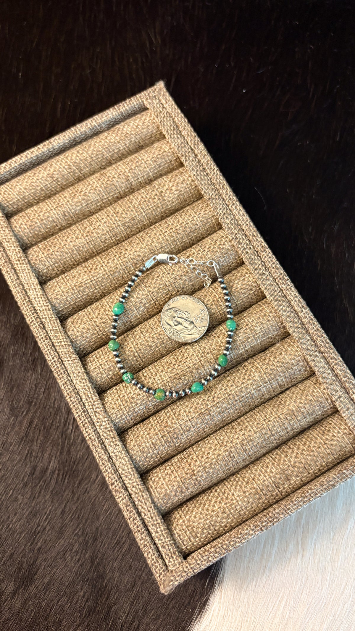 SONORAN GOLD TURQUOISE NUGGET BRACELET