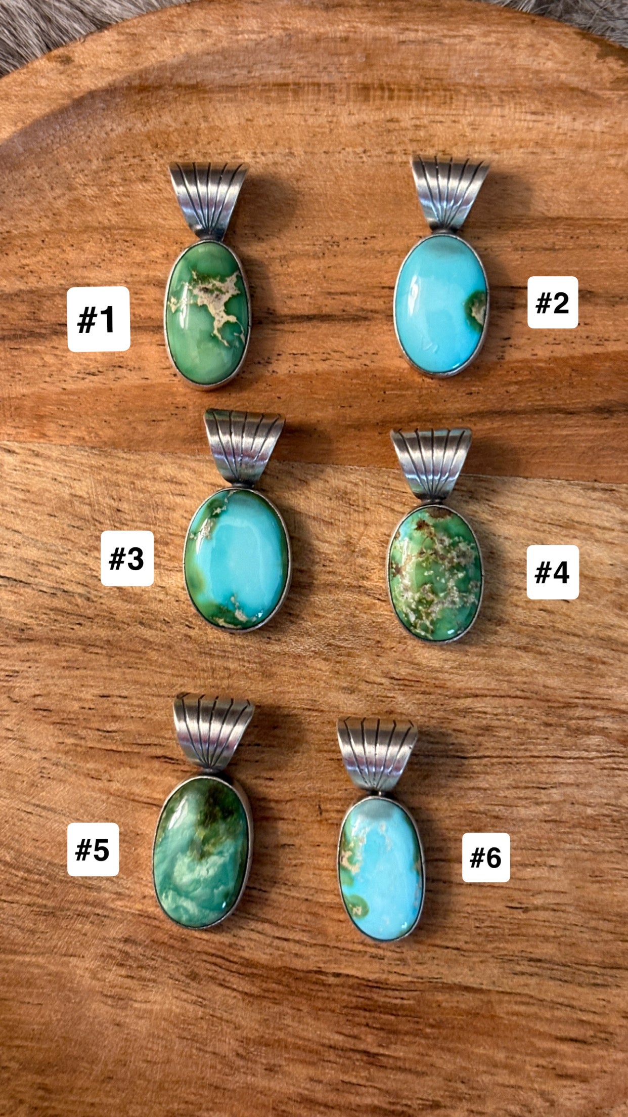 SONORAN GOLD TURQUOISE PENDANT BY ADELARAE YAZZIE