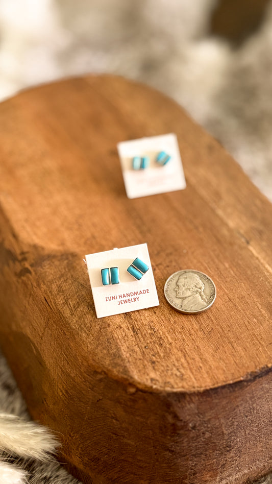 SQUARE ZUNI STUDS