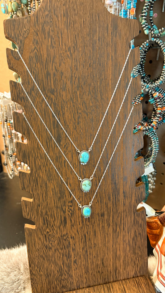 SONORAN GOLD TURQUOISE NECKLACE BY SHARON MCCARTHY