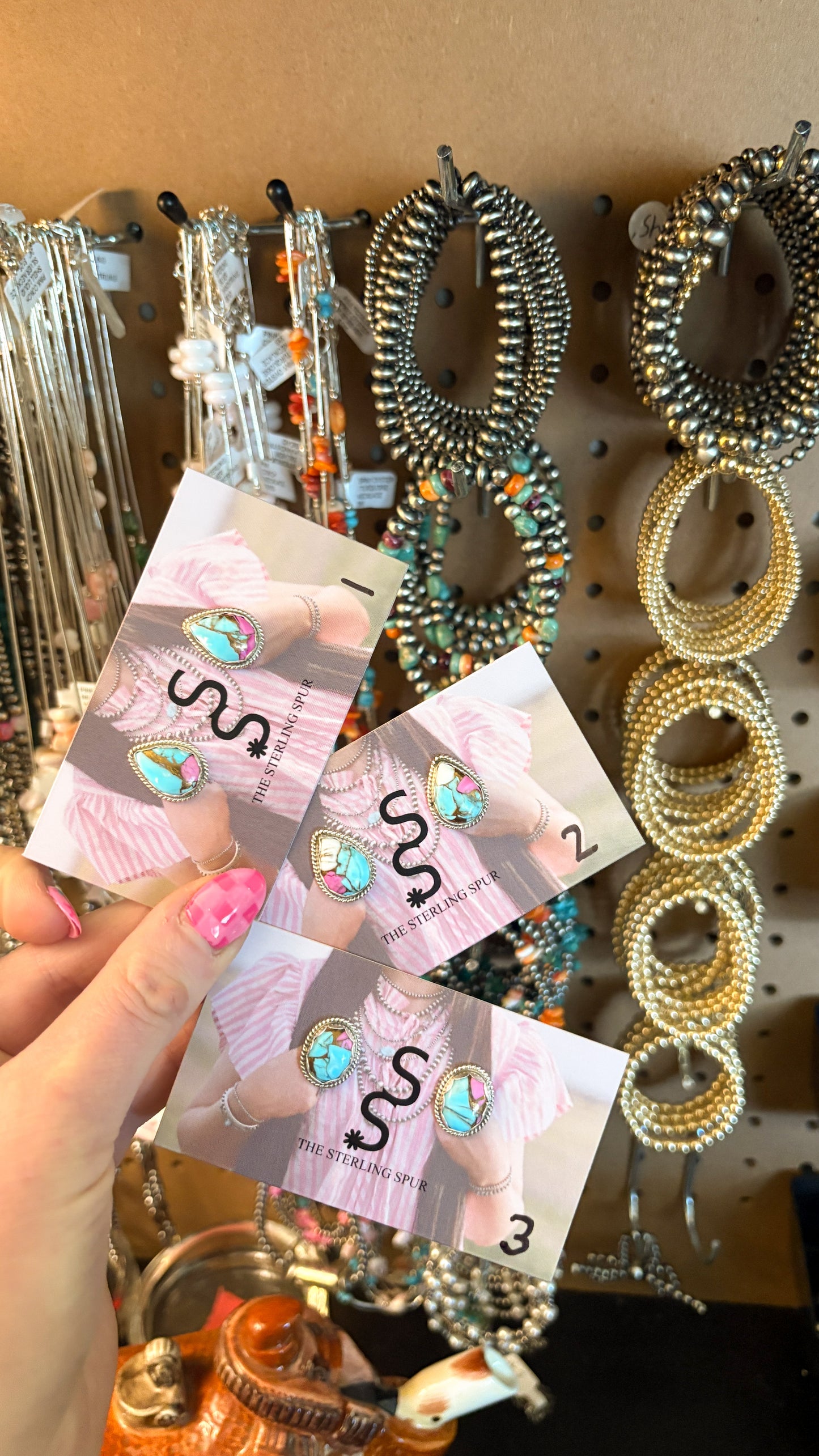 COTTON CANDY EARRINGS