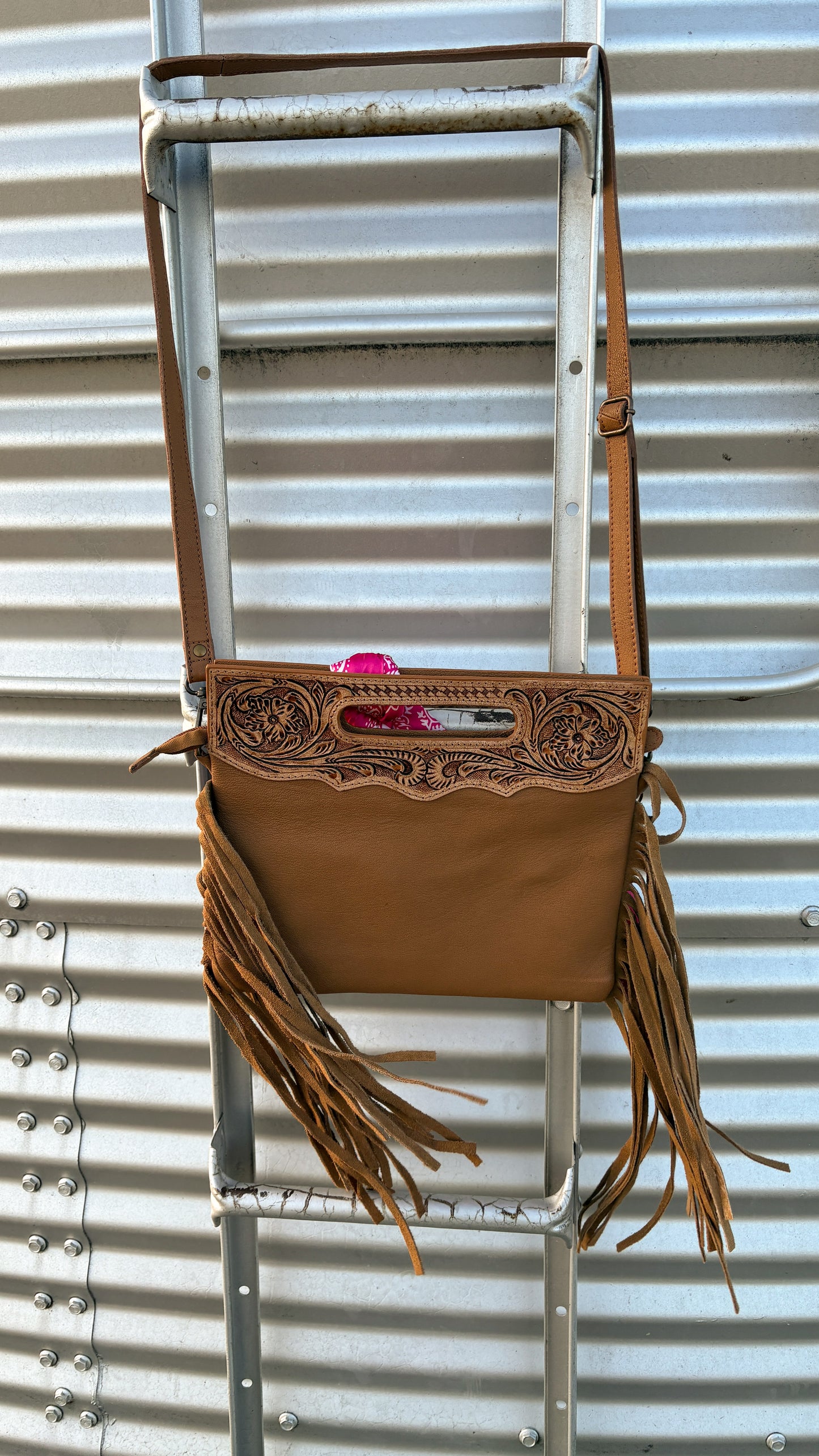 UPCYCLED LV CROSSBODY BAG - #18