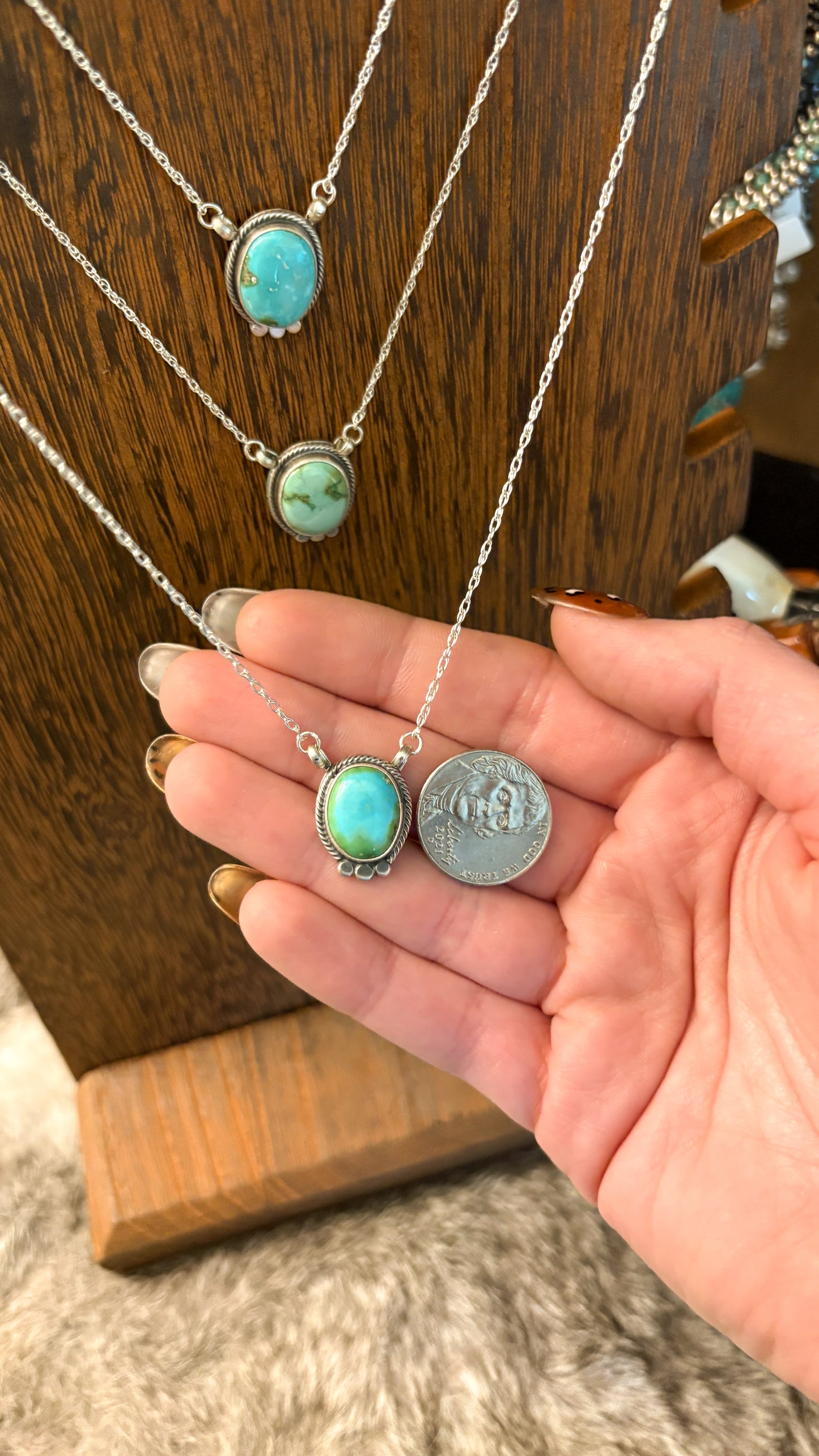 SONORAN GOLD TURQUOISE NECKLACE BY SHARON MCCARTHY