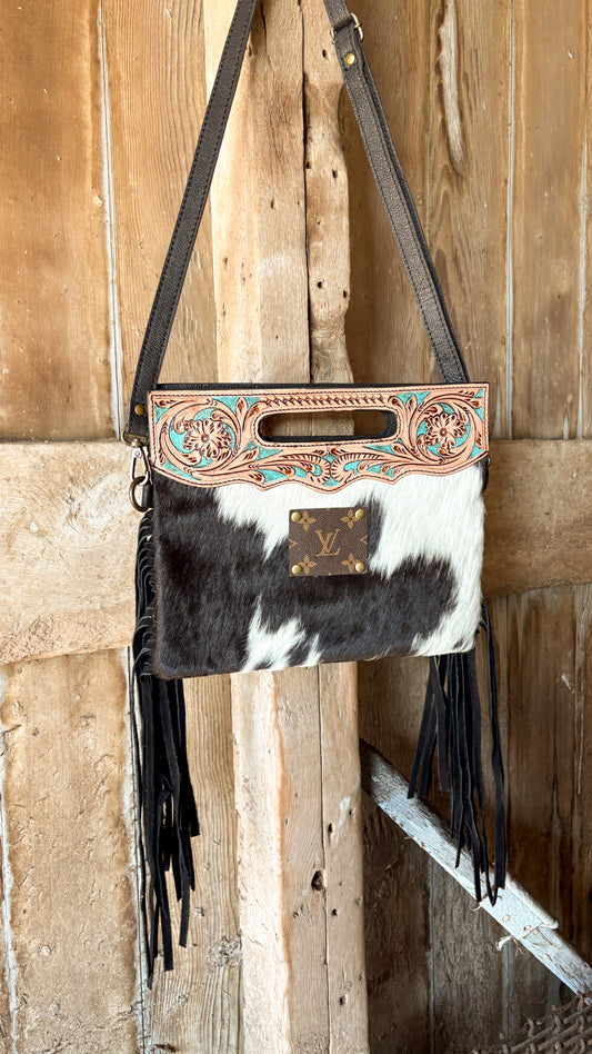 UPCYCLED LV CROSSBODY BAG - STYLE 31