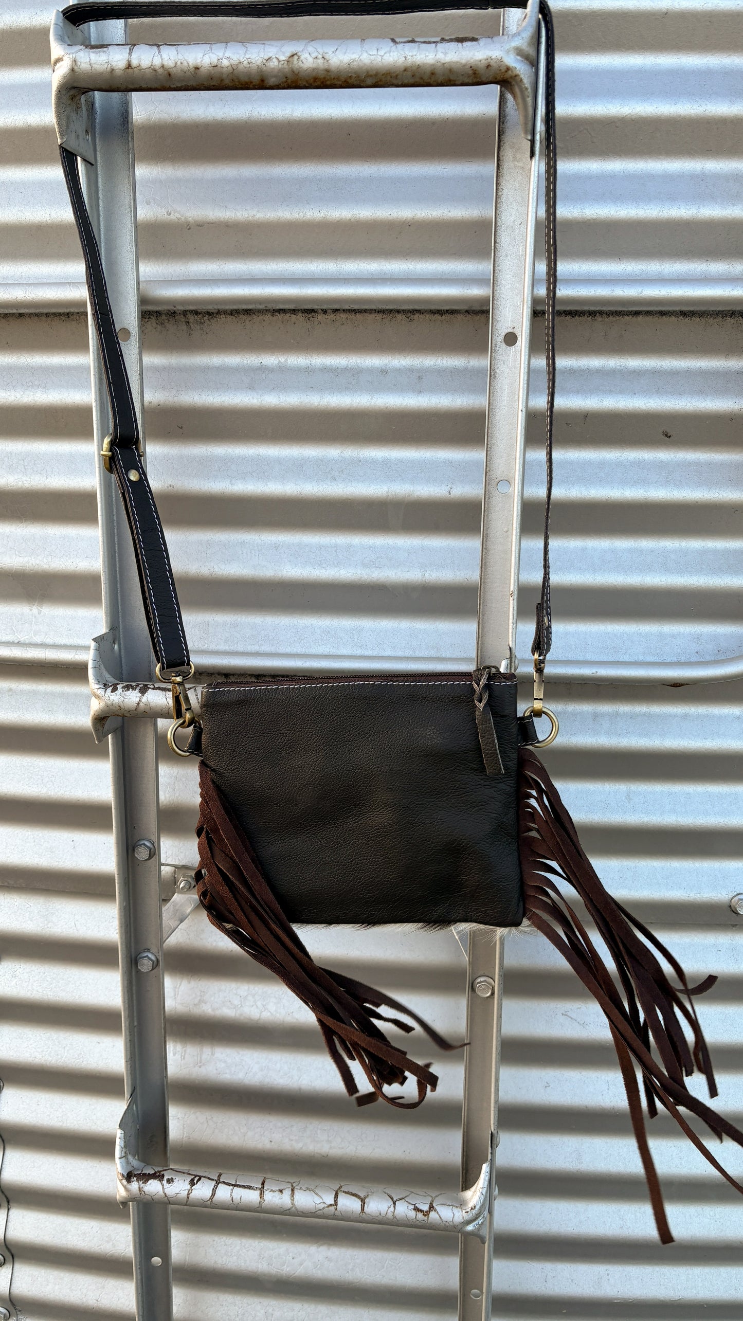 UPCYCLED LV CROSSBODY BAG - #13