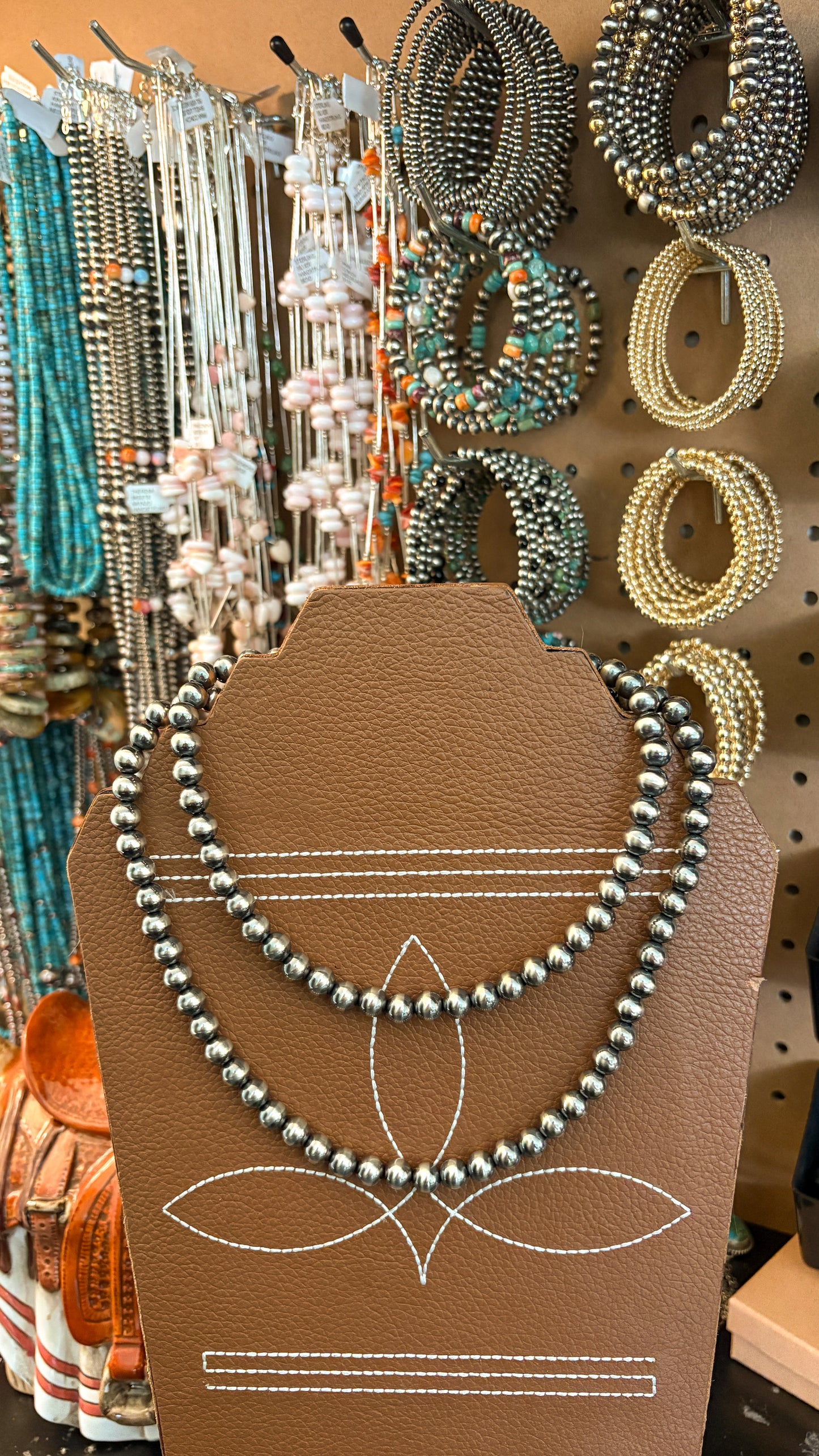 8MM STERLING SILVER PEARL NECKLACE - MADE TO ORDER