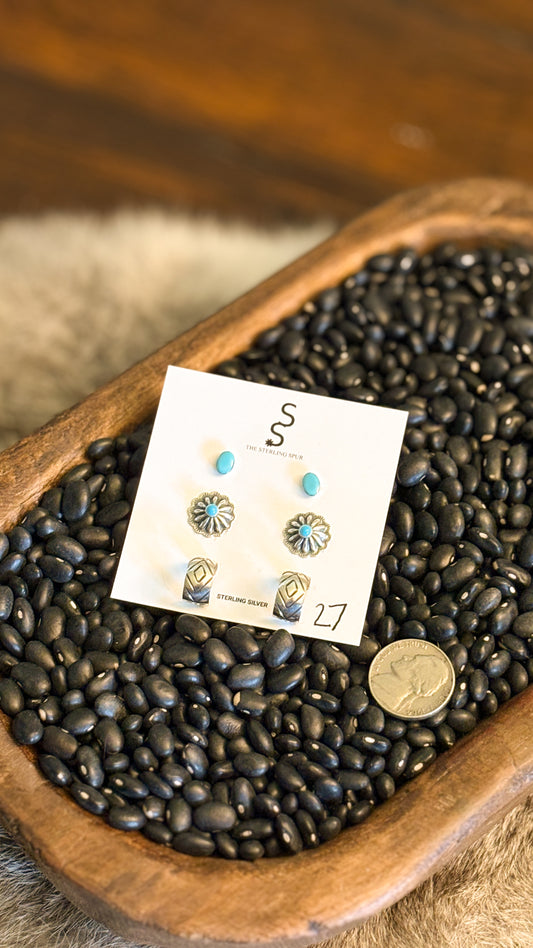 SMALL EARRING 3 PACK - PACK #27