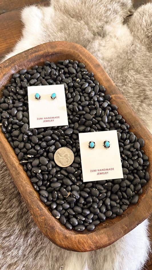 ZUNI TURQUOISE STUDS
