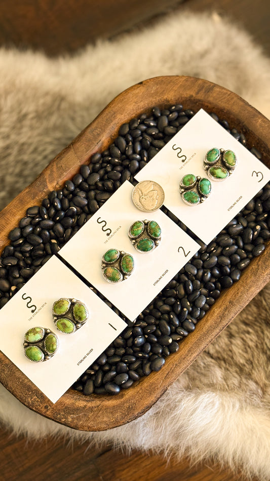 SONORAN GOLD CLUSTER EARRINGS