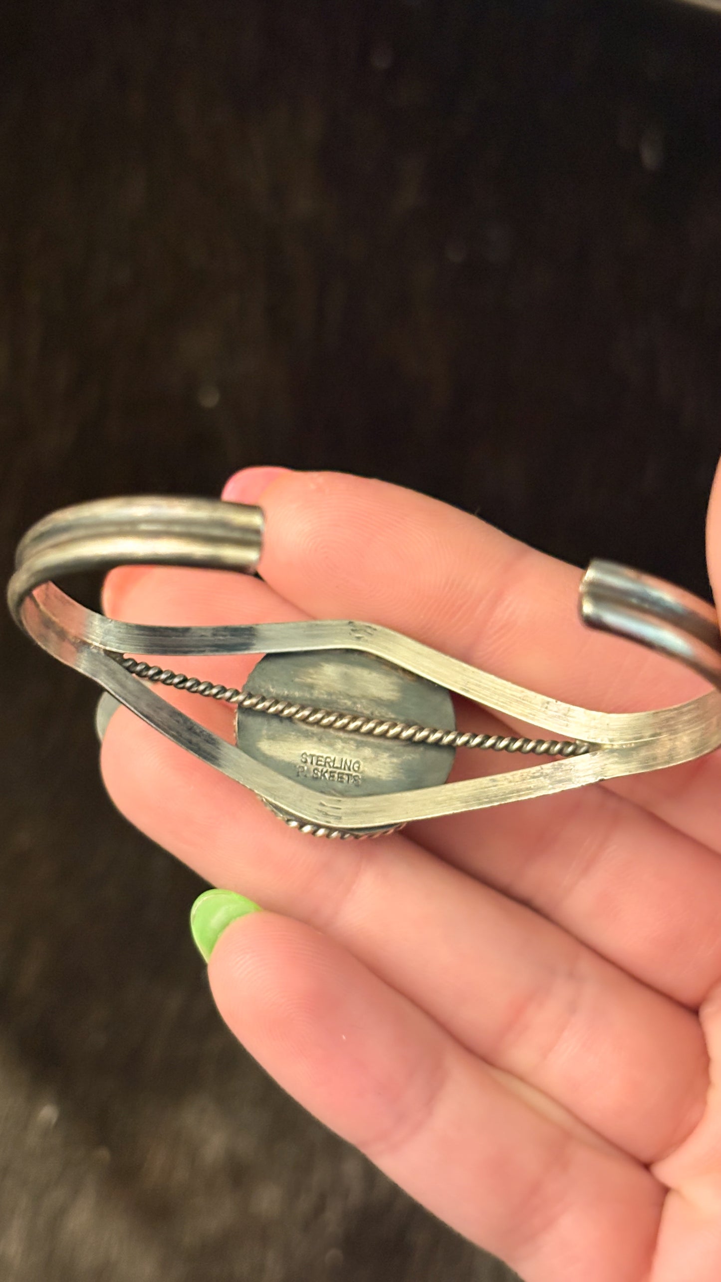 1944 MERCURY DIME CUFF BY PEGGY SKEETS