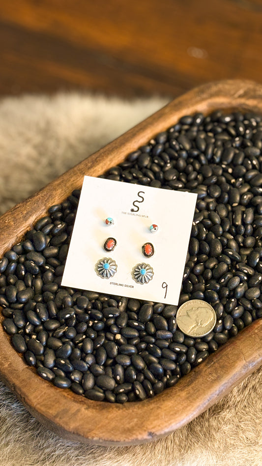 SMALL EARRING 3 PACK - PACK #9