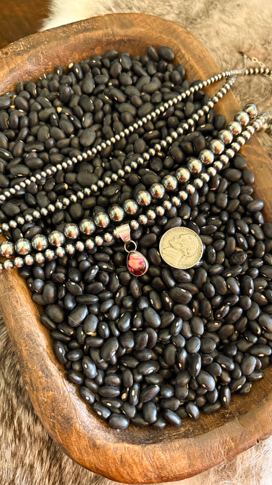 ROSE DAHLIA PENDANT