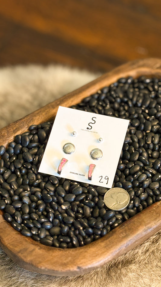 SMALL EARRING 3 PACK - PACK #29