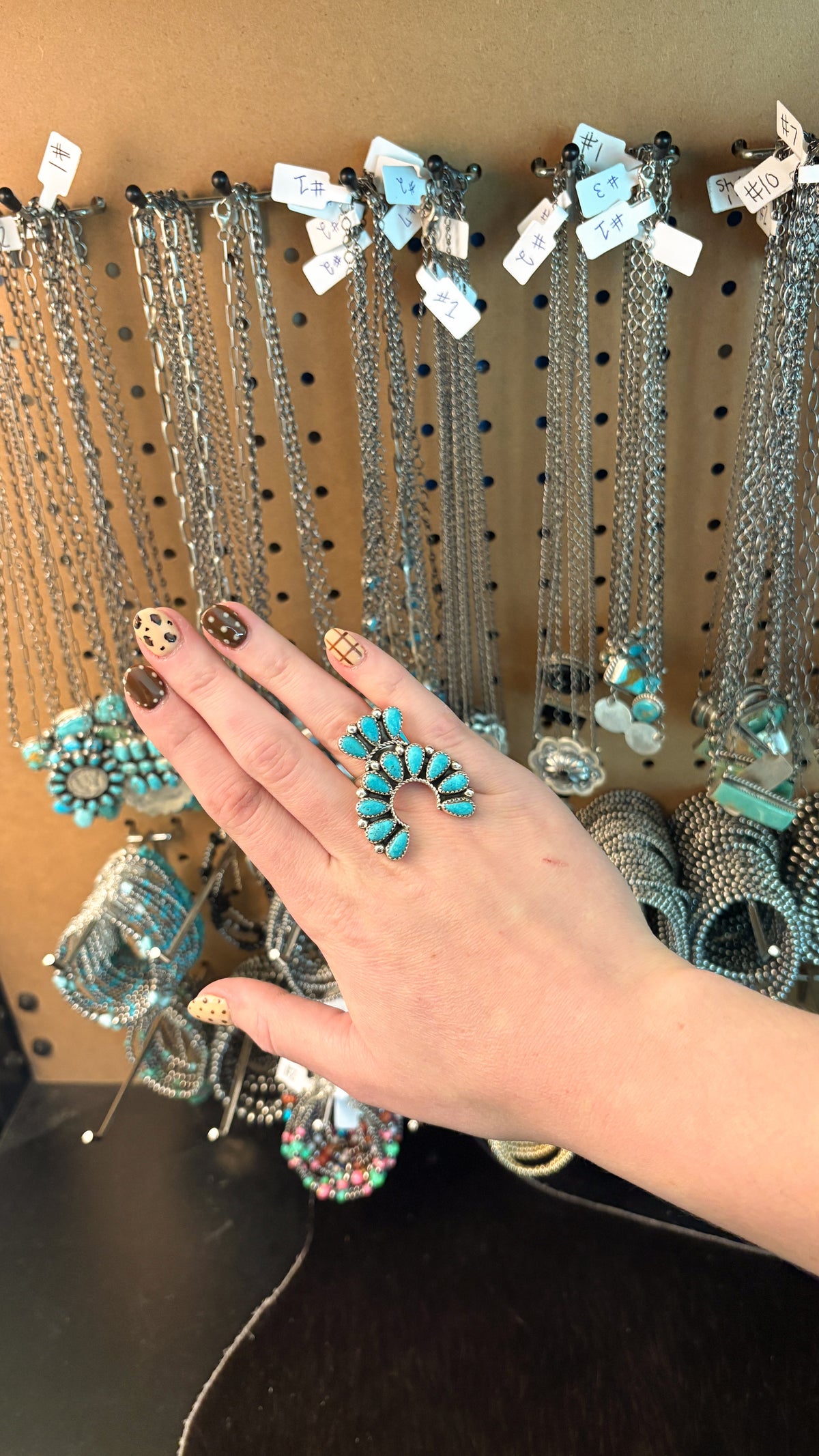 TURQUOISE NAJA RING