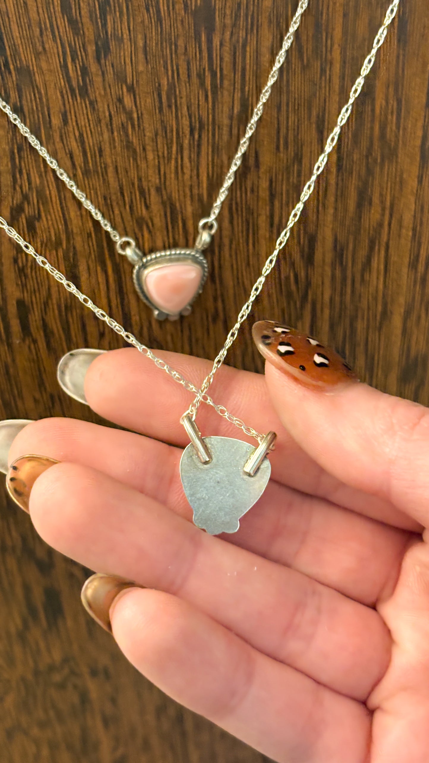 PINK CONCH NECKLACE BY SHARON MCCARTHY