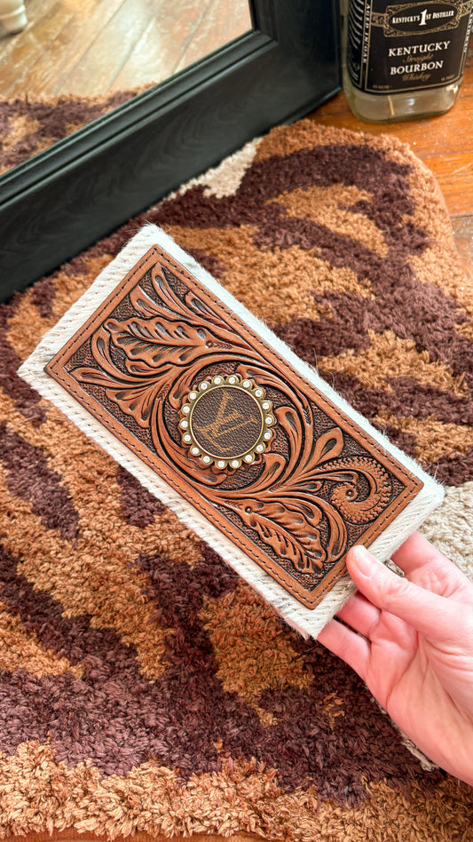 UPCYCLED LV WALLET - #2