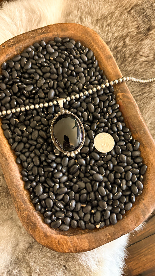 BIG PAPA BLACK ONYX PENDANT