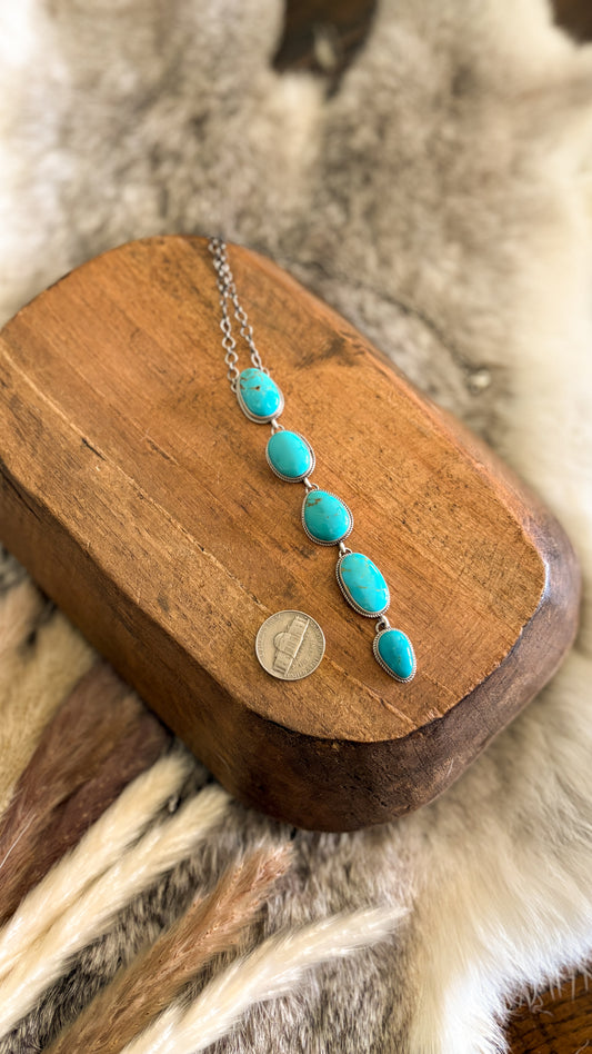 KINGMAN TURQUOISE LARIAT