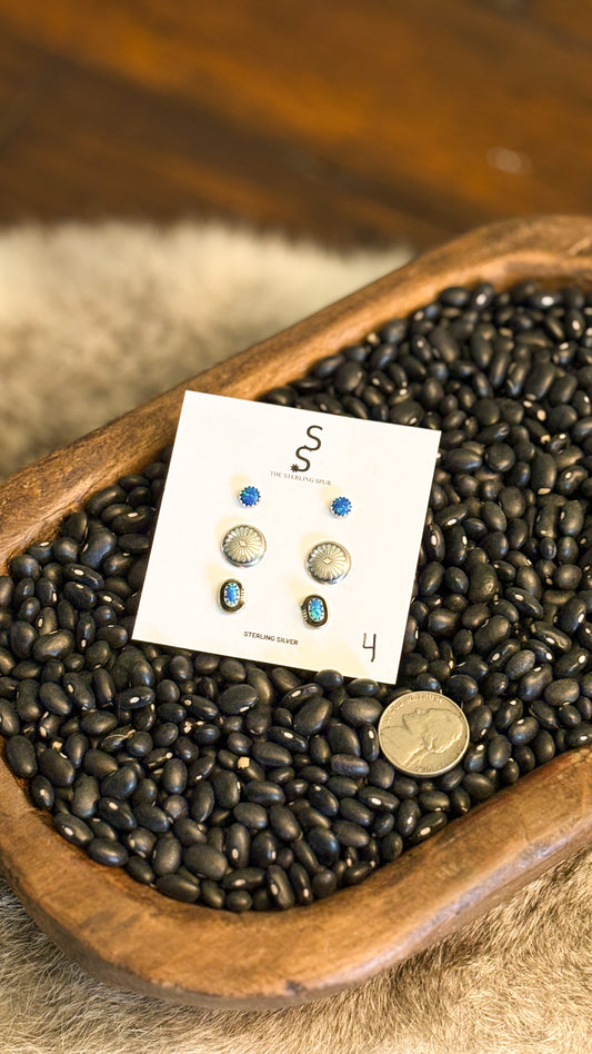 SMALL EARRING 3 PACK - PACK #4