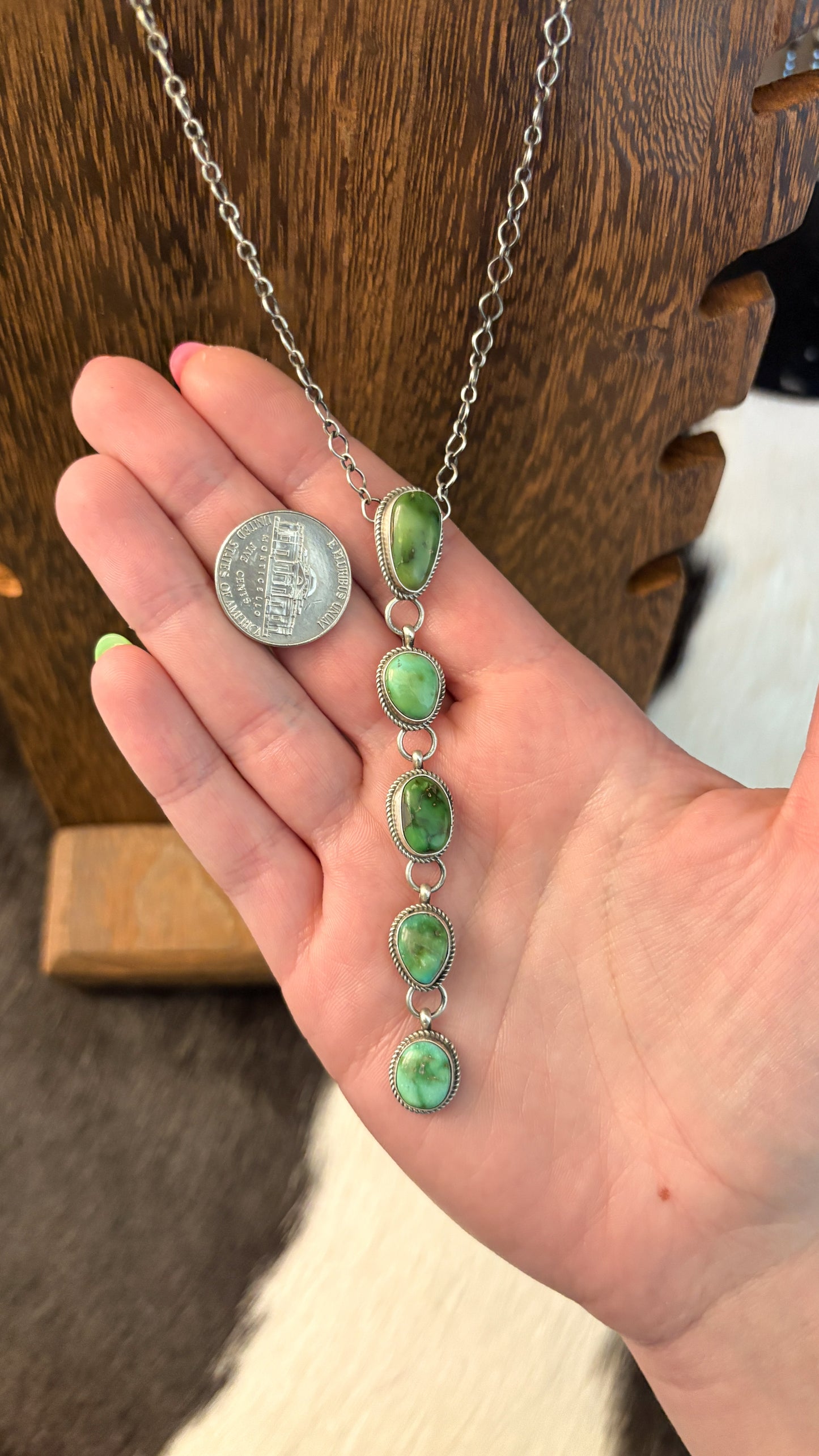 SONORAN GOLD TURQUOISE LARIAT