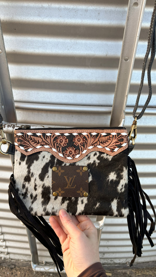 UPCYCLED LV CROSSBODY BAG - #15