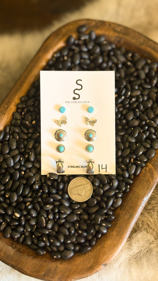 SMALL EARRING 5 PACK - PACK #14