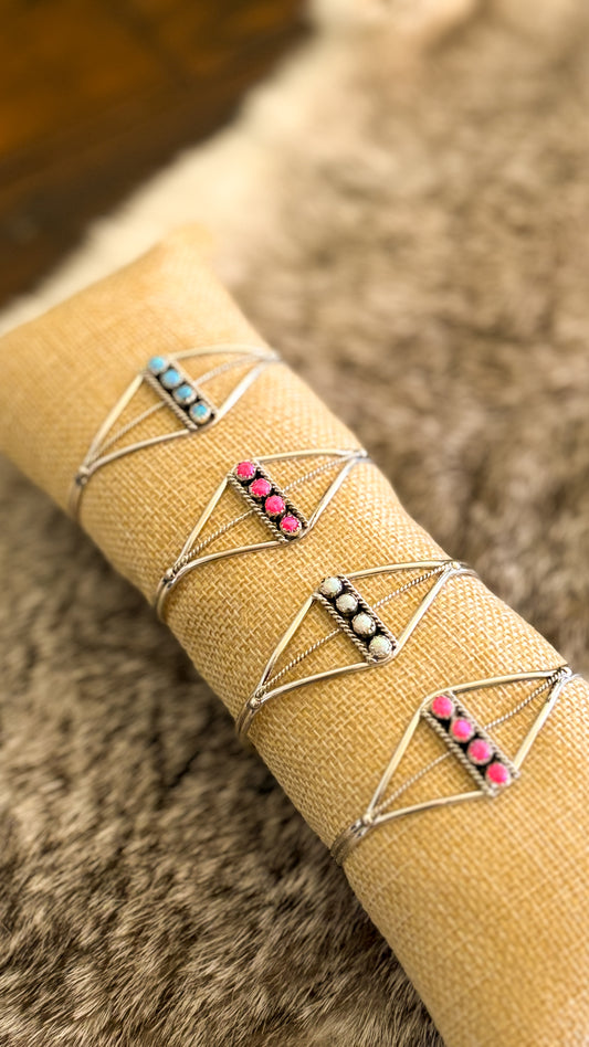 4 STONE OPAL CUFF