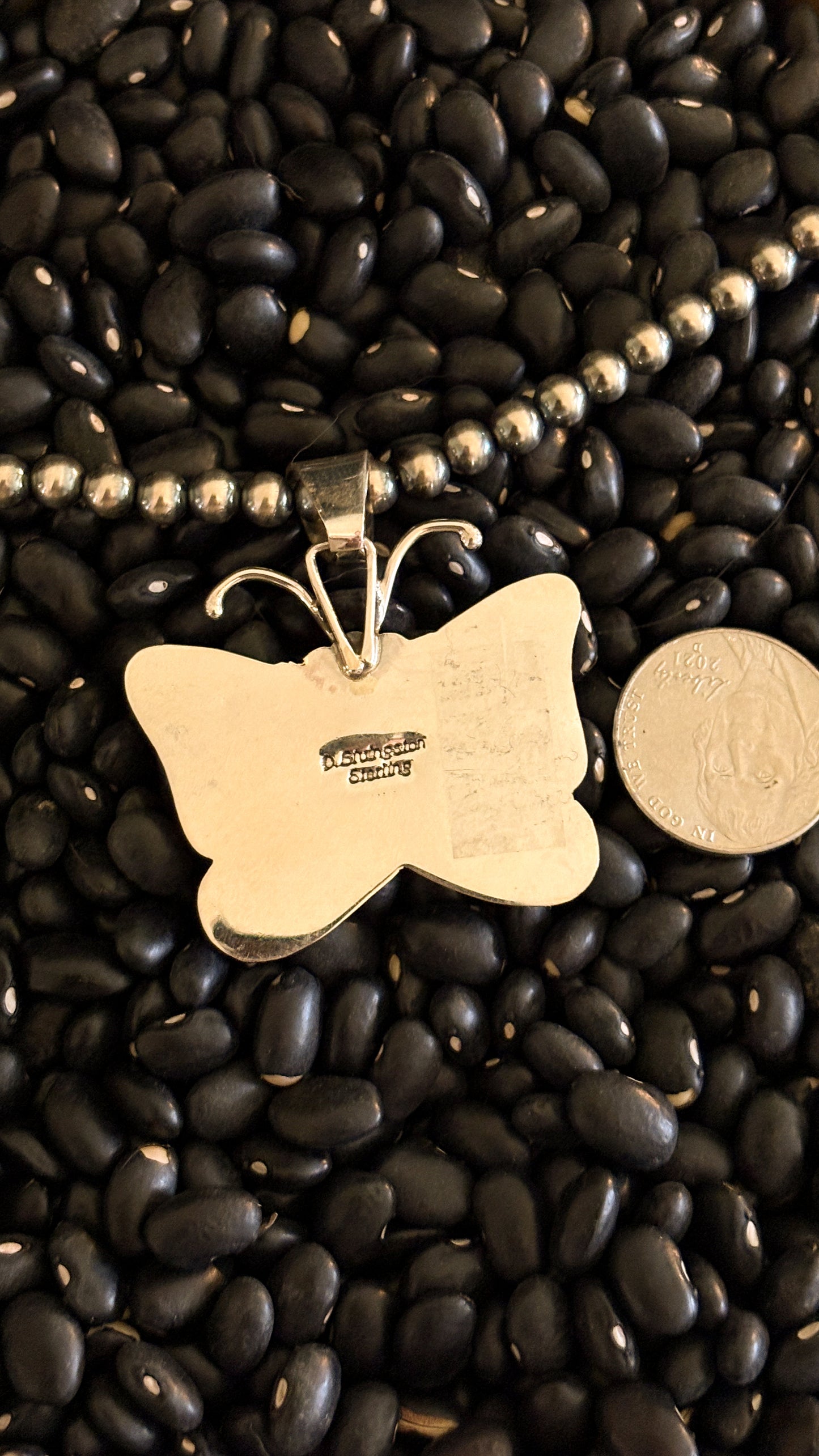 TURQUOISE BUTTERFLY PENDANT