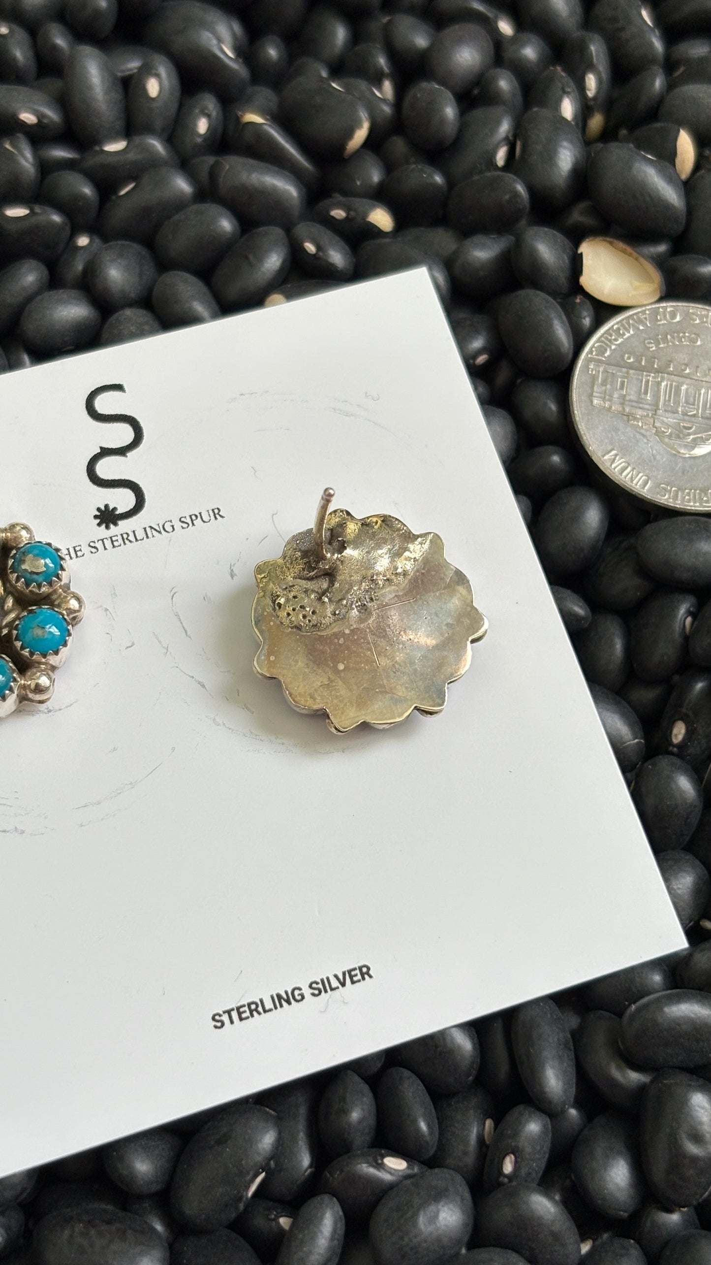 CLUSTER EARRINGS W STARSHOT DETAIL BY TOMIANDRA CURLEY