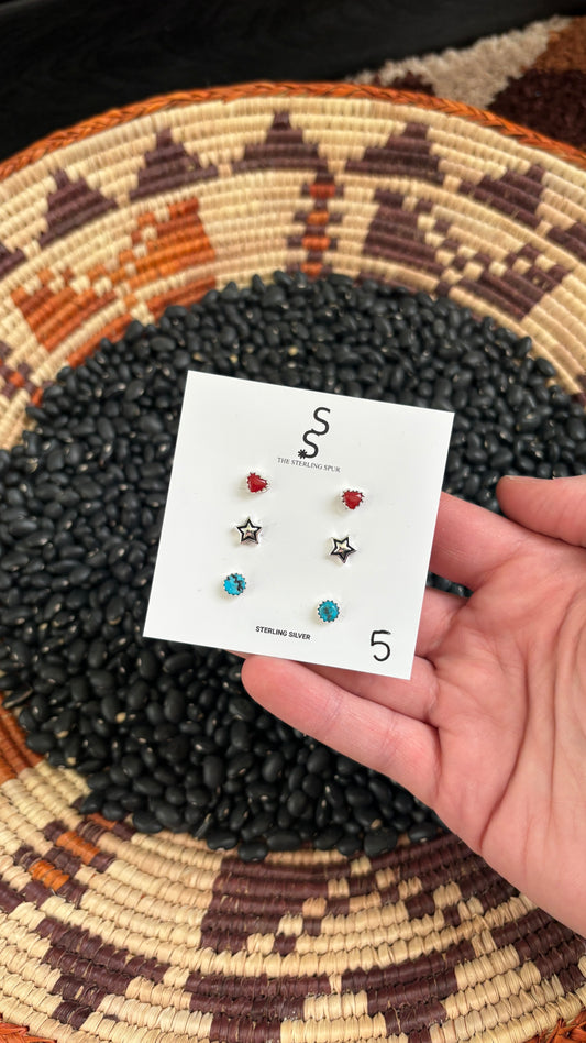SMALL EARRING 3 PACK - #5